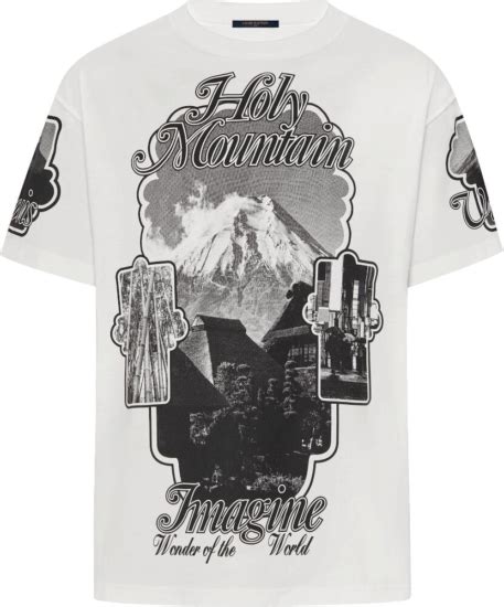 louis vuitton holy mountain t shirt|LOUIS VUITTON/ Holy Mountain Print T.